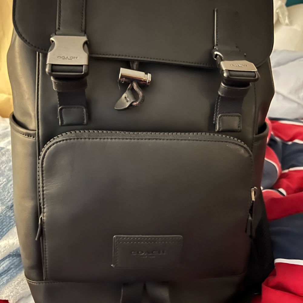 Coach League Flap Backpack